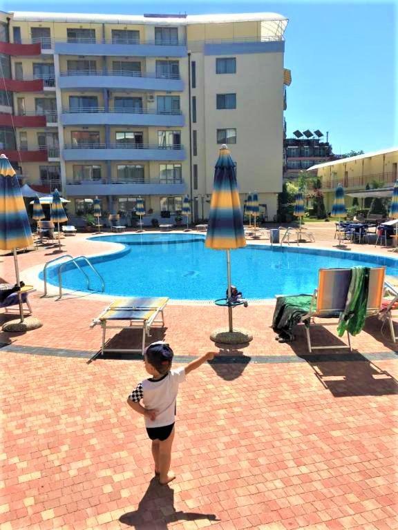 Apartment In Central Plaza Slantschew brjag Exterior foto
